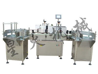 立式圓瓶不干膠標(biāo)簽貼標(biāo)機